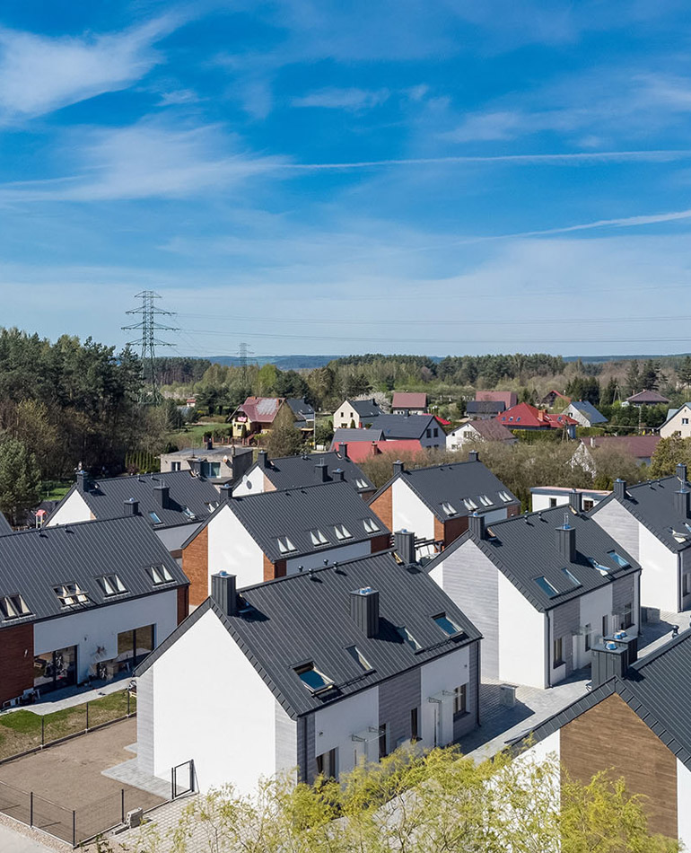 Wrocławska 41, Gdynia Redłowo - elewacja północno-wschodnia